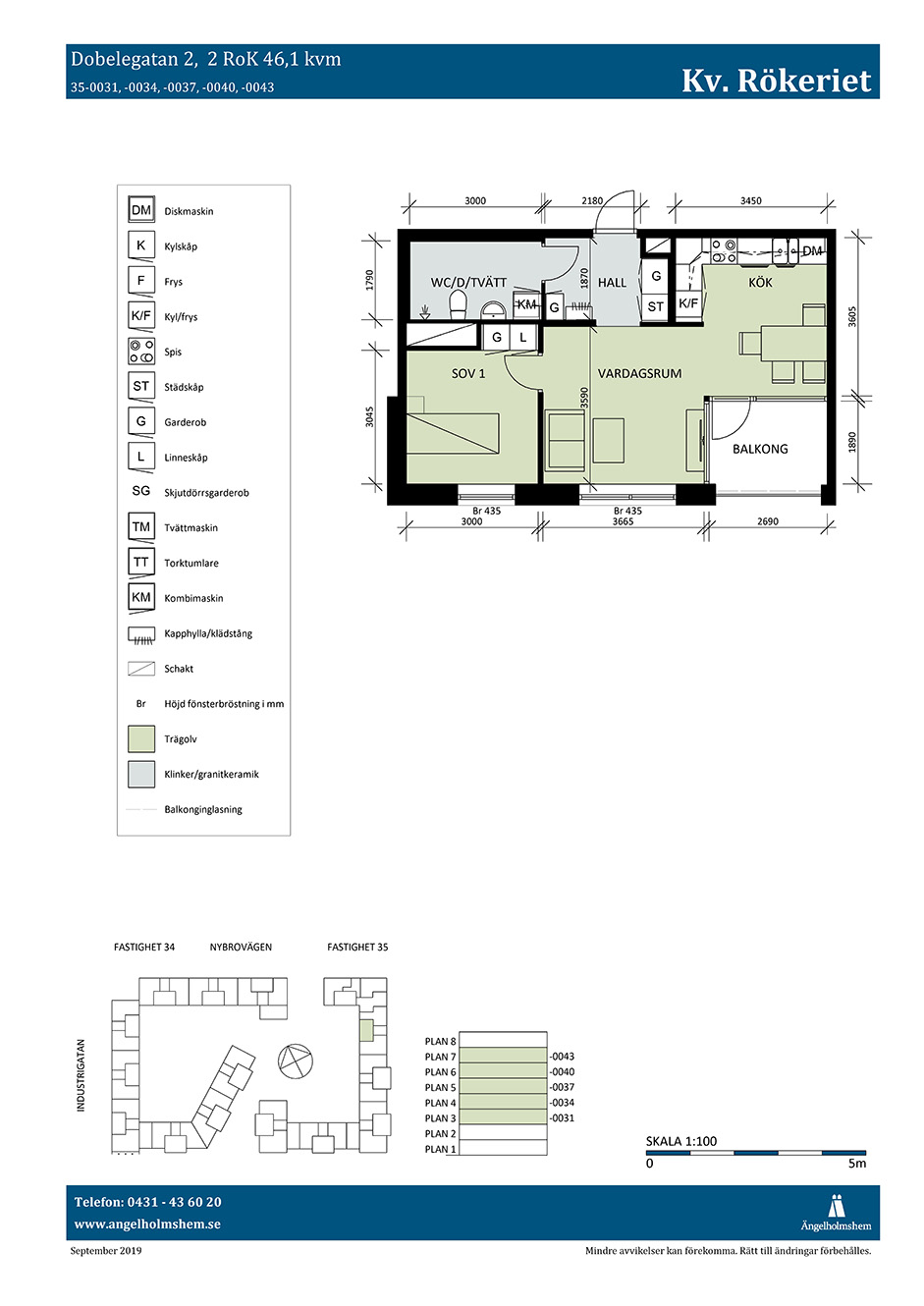 Dobelegatan 2, 262 66, Ängelholm 3