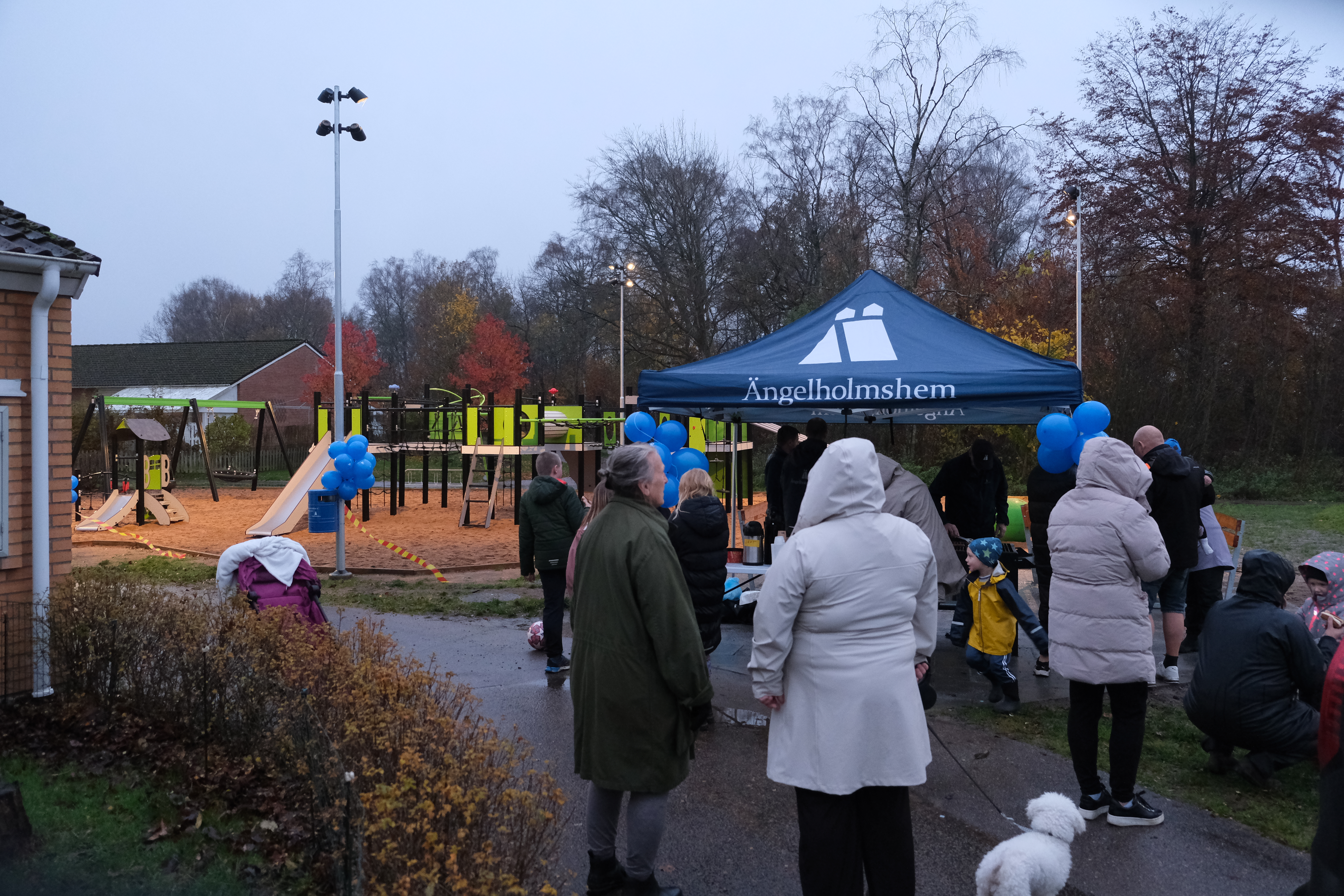 Invigning av lekplats på Kulltorp