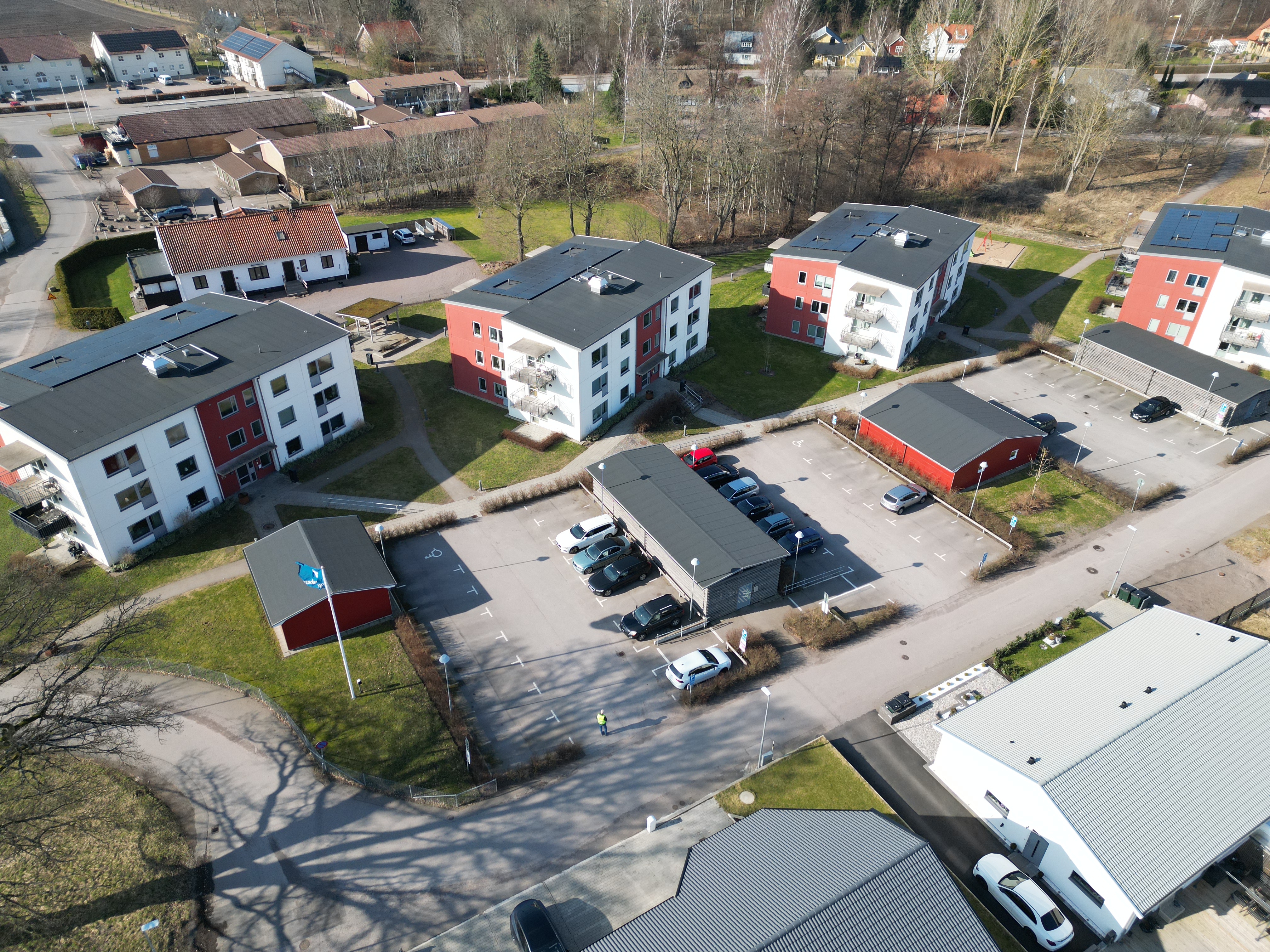 Solceller till Strövelstorp - AB Ängelholmshem